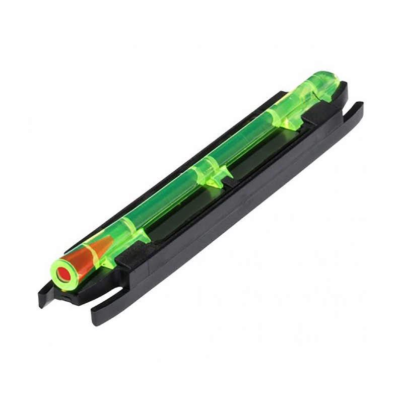 HIVIZ - Mirino magnetico con fibra ottica per bindella fucili cal. 12 larghezza standard