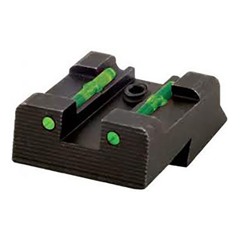 HIVIZ - Fiber rear sight for Glock 10mm and 45ACP
